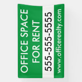 Kommerzielles Anwesen für benutzerdefinierte Bürom Banner (Vertikal)