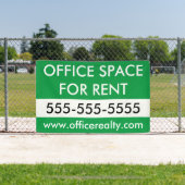 Kommerzielles Anwesen für benutzerdefinierte Bürom Banner (InSitu)