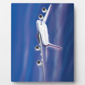 Kommerzielles Doppeldeckerflugzeug Fotoplatte (Vorderseite)