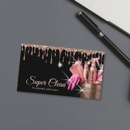 Kommerzielles Haus Reinigung Wohnraum Visitenkarte