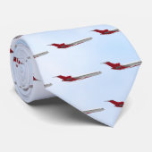 Kommerzielles Jet-Flugzeug: Modell 3D: Krawatte (Gerollt)