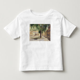 Kommerzielles Quadrat, die kommerzielle Bibliothek Kleinkind T-shirt