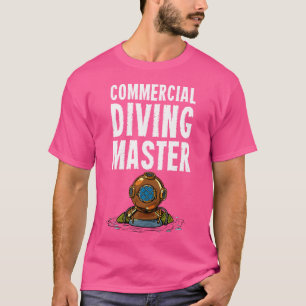 Kommerzielles Tauchen T-Shirt