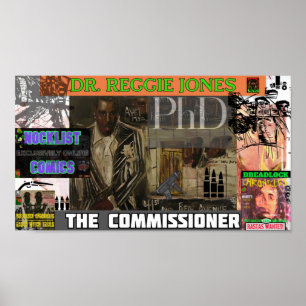 KOMMISSAR REGGIE JONES POSTER