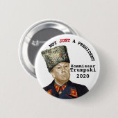 Kommissar Trumpski Button (Vorne & Hinten)