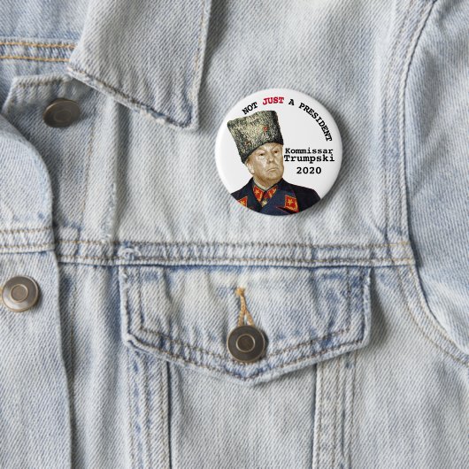 Kommissar Trumpski Button (Beispiel)