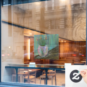 Kommission Open Custom Art One-of-the-Art Original Fensteraufkleber