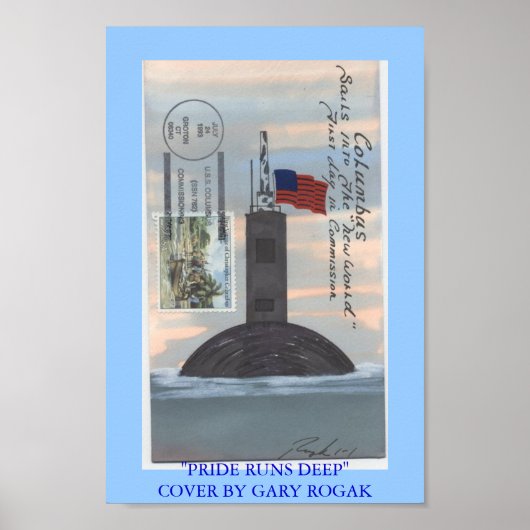 KOMMISSIONSUSS COLUMBUS POSTER (Vorne)