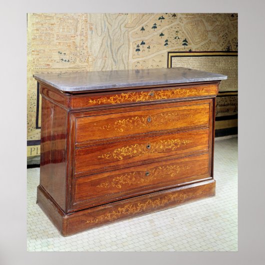 Kommode, Louis-Philippe-Periode Poster (Vorne)