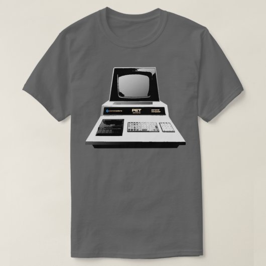 Kommodore Pet Retro Computer T-Shirt (Design vorne)