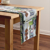 Kommt dieser Drache mit Trainingsrädern? o Kurzer Tischläufer (Beispiel)