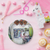 Kommt dieser Drache mit Trainingsrädern? Pappteller (Party)