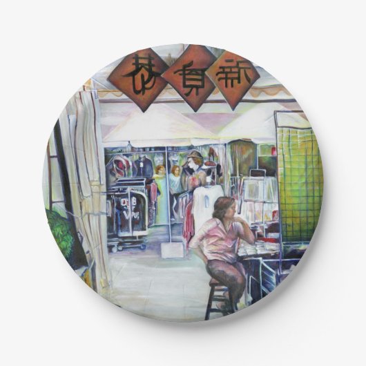 Kommt dieser Drache mit Trainingsrädern? Pappteller (Vorderseite)