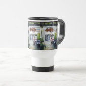 Kommt dieser Drache mit Trainingsrädern? Reisebecher (VorderseiteRechts)