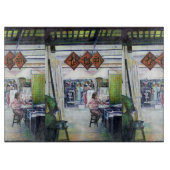 Kommt dieser Drache mit Trainingsrädern? Schneidebrett (Vorderseite)