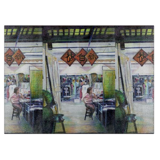 Kommt dieser Drache mit Trainingsrädern? Schneidebrett (Vorderseite)