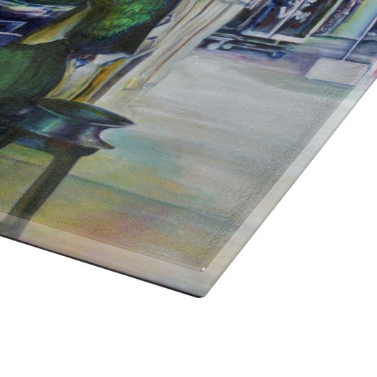 Kommt dieser Drache mit Trainingsrädern? Schneidebrett (Ecke)