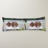 Kommt dieser Drache mit Trainingsrädern? Seitenschläferkissen (Rückseite)