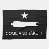 Kommt es die Flagge nehmen (aufgehoben) Geschirrtuch (Horizontal)