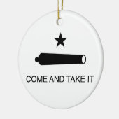 Kommt es Flagge nehmen Keramik Ornament (Links)