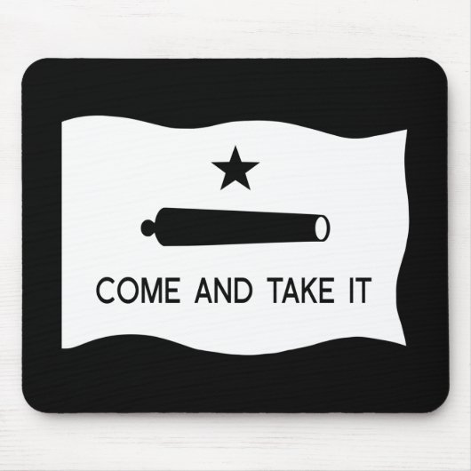 Kommt es Flagge ~ Texas nehmen Mousepad (Vorne)