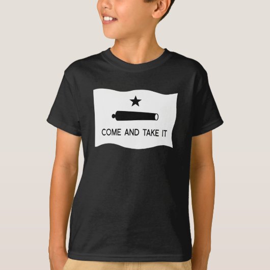 Kommt es Flagge ~ Texas nehmen T-Shirt (Vorderseite)