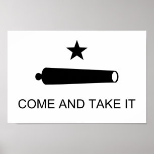 Kommt es - Flagge Vereinigter Staaten Texas nehmen Poster