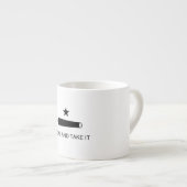 Kommt es Texas-Flaggen-Kampf von Gonzales nehmen Espressotasse (Vorderseite Rechts)