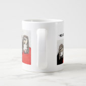 "Kommt hier DA-Richter " Jumbo-Tasse (Rückseite)