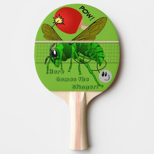 Kommt hier das Stingerlustige TischtennisPaddel Tischtennis Schläger
