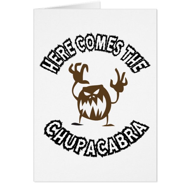 Kommt hier der Chupacabra (Vorne)