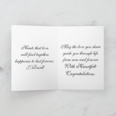 Kommt hier die Braut Ankündigung (Innenseite)