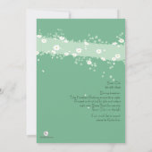 Kommt hier die Braut-Brautparty-Einladung Einladung (Rückseite)