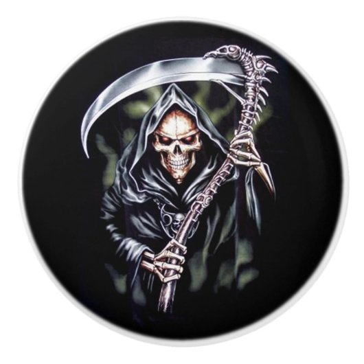 Kommt hier grimmig keramikknauf (Vorderseite)