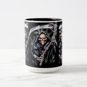 Kommt hier grimmig zweifarbige tasse (Mittel)