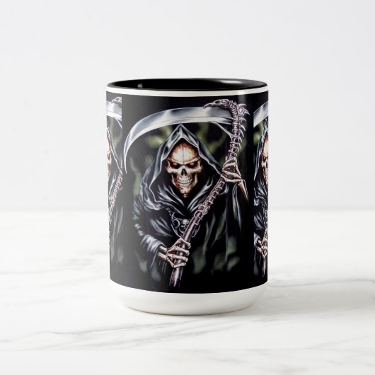 Kommt hier grimmig zweifarbige tasse (Mittel)