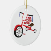 Kommt hier Problem Keramik Ornament (Rechts)