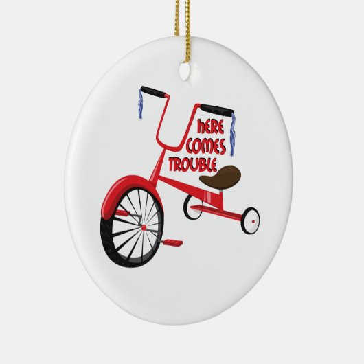 Kommt hier Problem Keramik Ornament (Rechts)