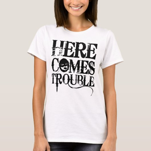 Kommt hier Problem-Shirt T-Shirt (Vorderseite)