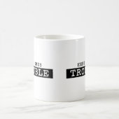 KOMMT HIER PROBLEM T - Shirt Kaffeetasse (Mittel)