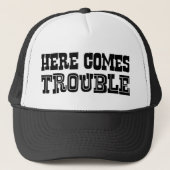 Kommt hier Problem Truckerkappe (Vorderseite)