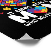 Kommt mit einer Mama, die nie Inspiration vergibt Poster (Ecke)