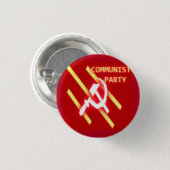 kommunales Party-Logo Button (Vorne & Hinten)