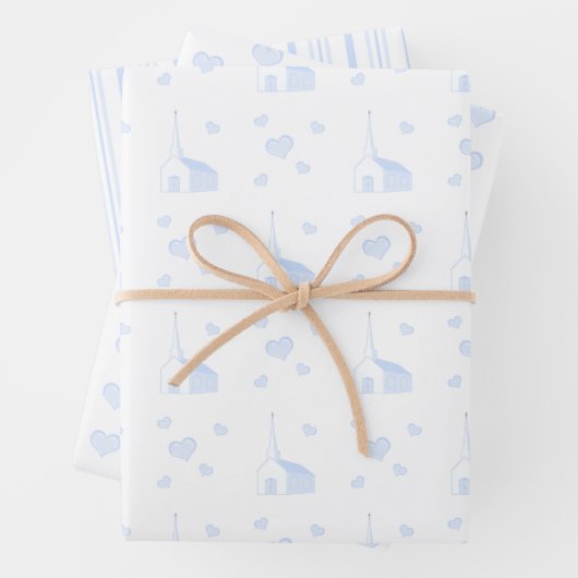Kommunaltageskirche Geschenkpapier Set (Beispiel)