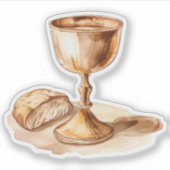 Kommunalwein-Cup und Brot-Vinyl Aufkleber (Vorderseite)