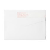 Kommune Blume Rosa Wasserfarben (Rückseite)