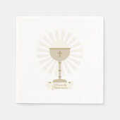 Kommune Neapel Serviette (Vorderseite)