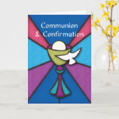 Kommune und Bekräftigung Glückwunsch bleibt Karte (Gelbe Blume)