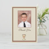 Kommune Vielen Dank Foto-Karte Dankeskarte (Stehend Vorderseite)