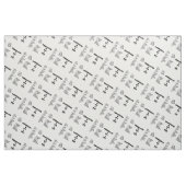 Kommunikation in Dits und im Dahs Stoff (Fat Quarter (45,7 x 55,9 cm))